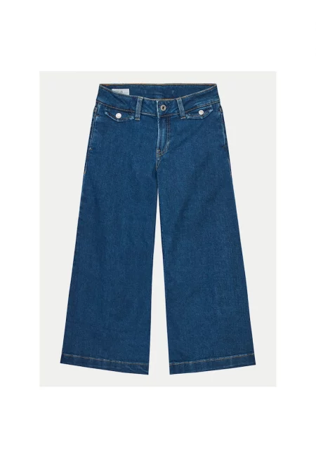 Дънки за момиче -  303384654 - Сини - Памук