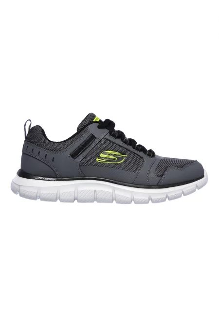 Фитнес обувки Track-Knockhill с кожа - Сив
