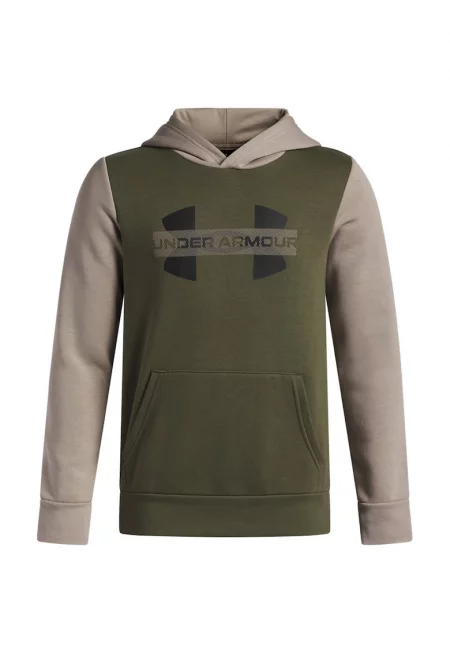 Худи с цветен блок