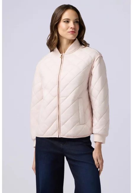 Късо капитонирано зимно яке