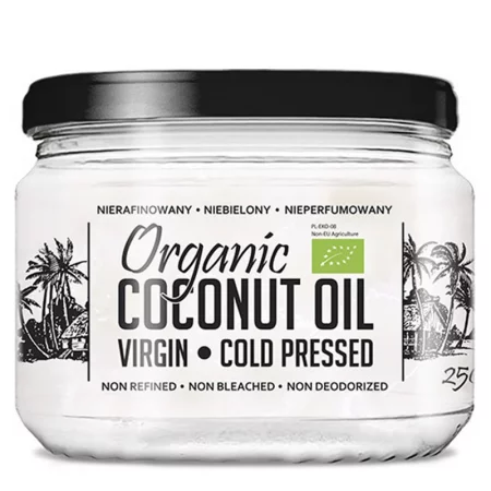Кокосово масло, студено пресовано, БИО, 250 ml