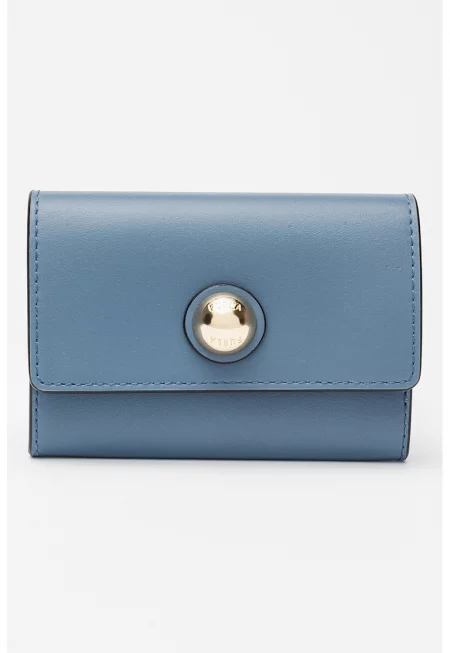 Кожен калъф за карти Sfera - Прашно синьо