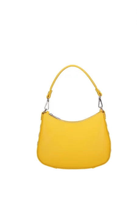 Кожена чанта - Жълт