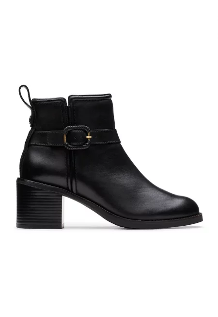 Кожени боти Chamberly - Черен