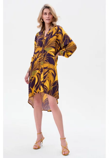 Лека туника-рокля с флорални мотиви Tutti