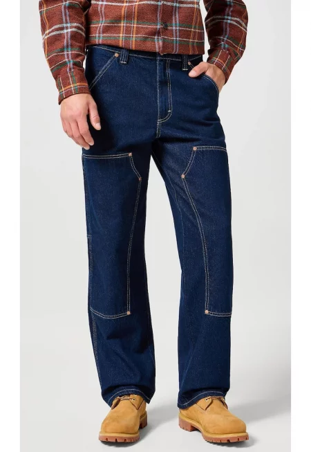 Мъжки дънки  Hoss - памук - тъмносини