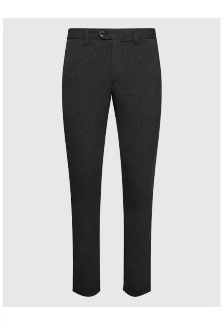 Мъжки панталон -  208773225 - Полиестер - Сив