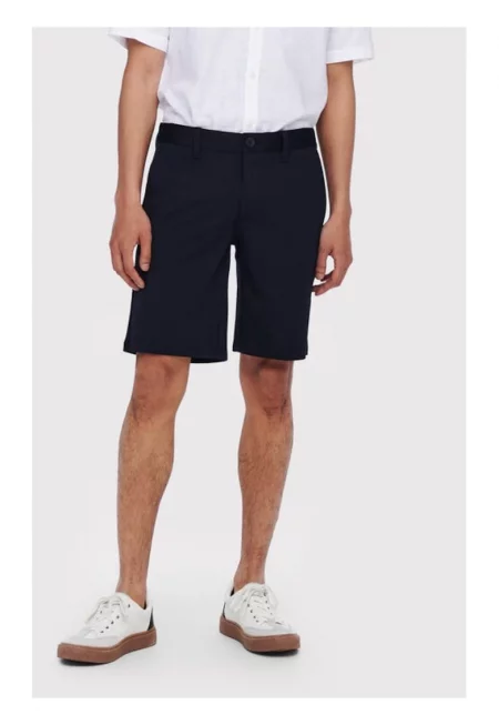 Мъжки панталон -  23203 - вискоза - тъмносин