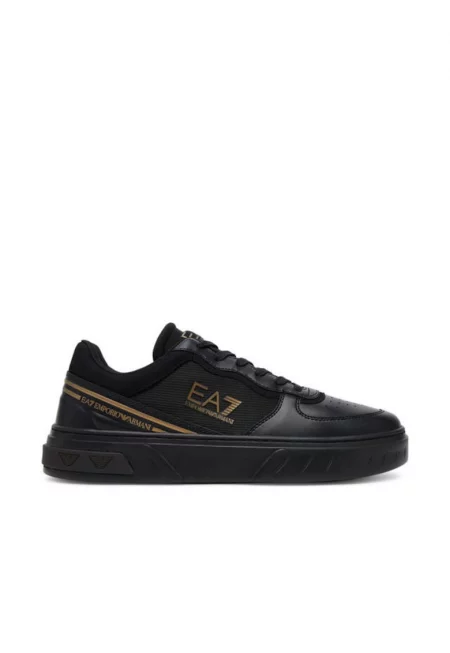 Мъжки спортни обувки - X8X173 XK374 -  Emporio Armani - Екокожа - Черен