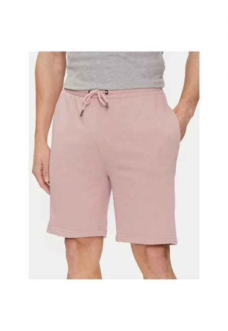 Мъжки спортни шорти -  303976279 - Розов - Полиестер