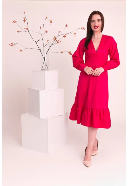 Миди рокля Magnolia