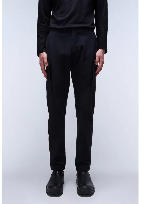 Непромокаем карго панталон Broc - Черен