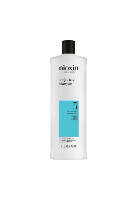 Професионален укрепващ шампоан против накъсване  System 3 Scalp + Hair