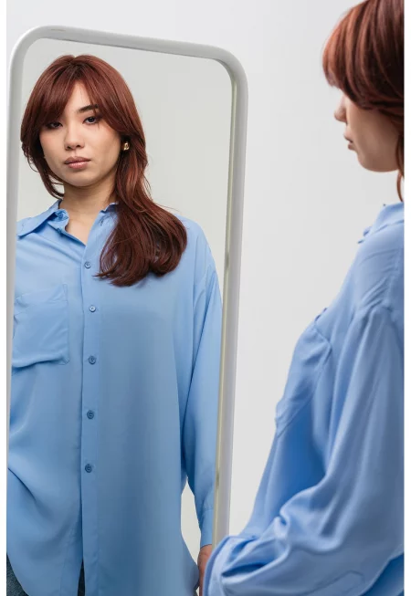 Риза Fedora с коприна - Лавандула