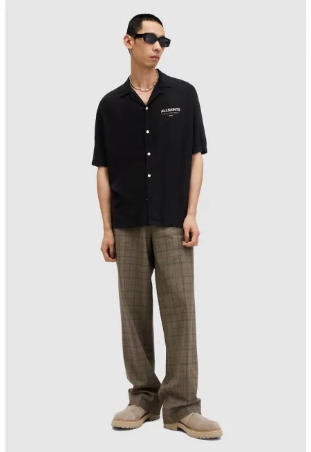 Риза Underground от вискоза с лого