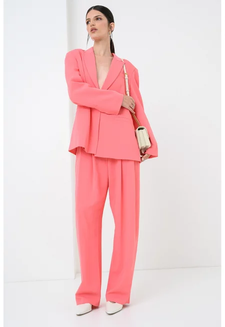 Сако с ревери - Фуксия