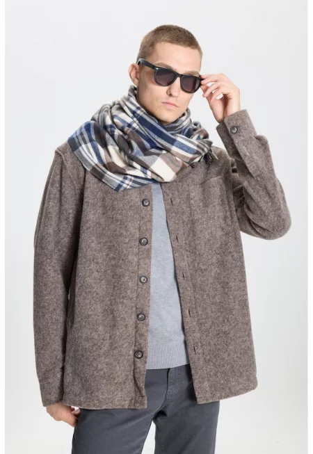 Шакет с вълна с джоб