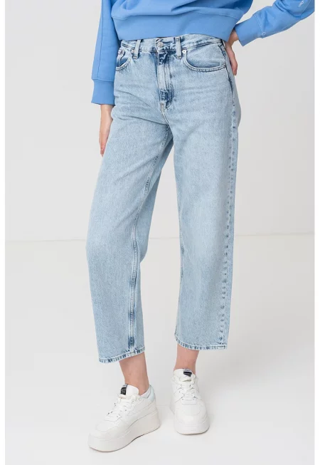 Скъсени дънки - Светлосин