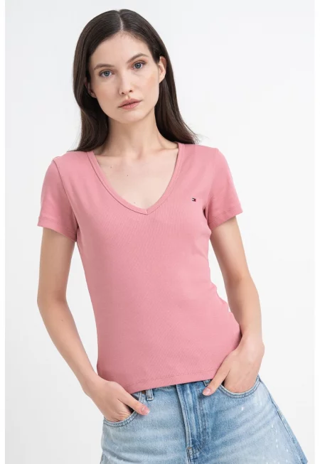 Слим тениска с шпиц