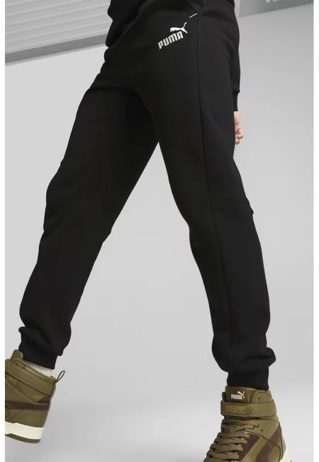 Спортен панталон Power с регулируема талия - Черен