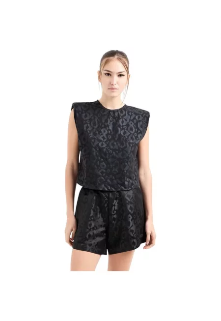 Тениска  EA7 Train Graphic Stretch 40700 - Черен