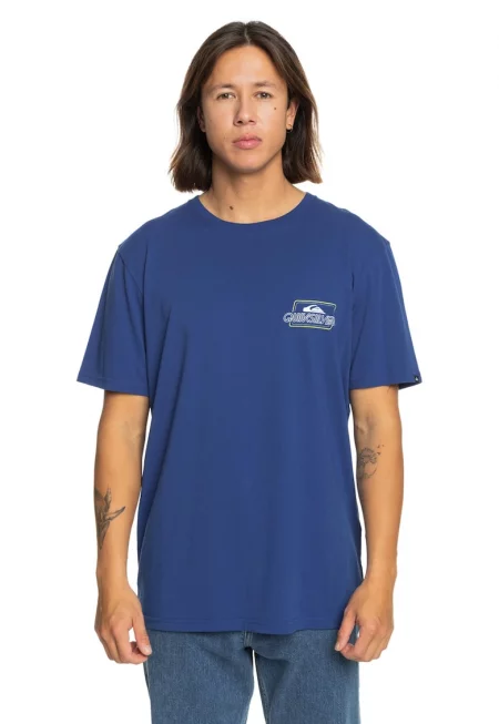 Тениска с шарка на гърба