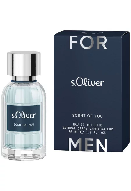 Тоалетна вода s.Oliver Scent of you Natural Men Spray - 30 мл