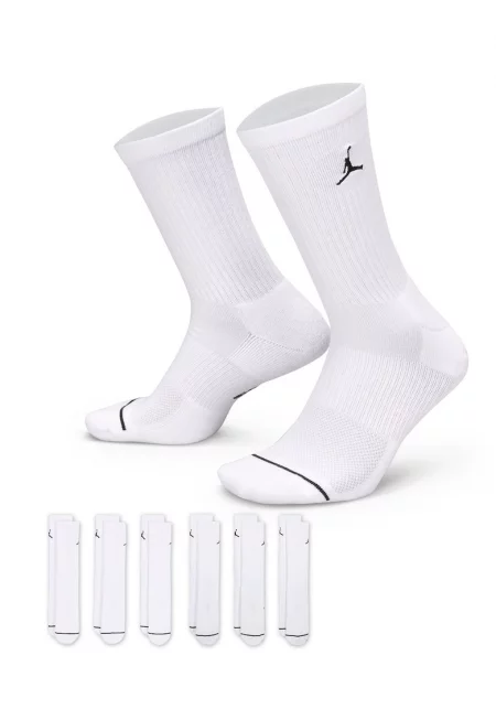 Унисекс баскетболни дълги чорапи с лого - 6 чифта