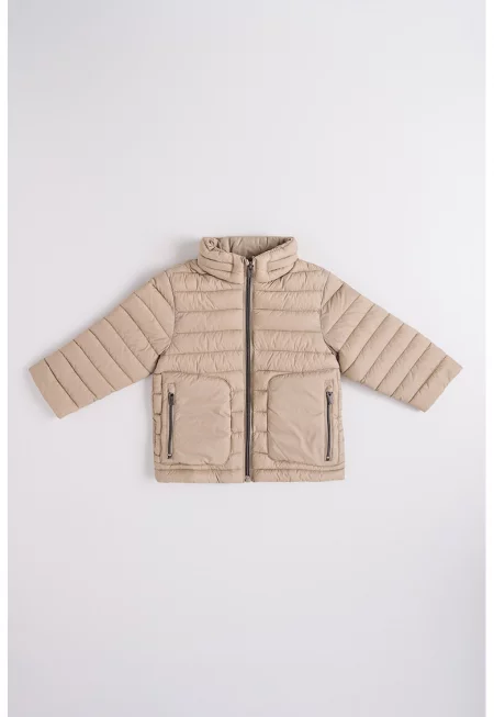 Ватирано зимно яке с качулка