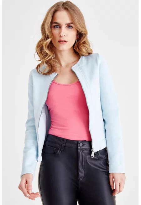 Яке с цип и джобове