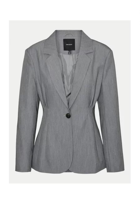 Яке  Vika 10323449 Сиво - Slim Fit - Полиестер