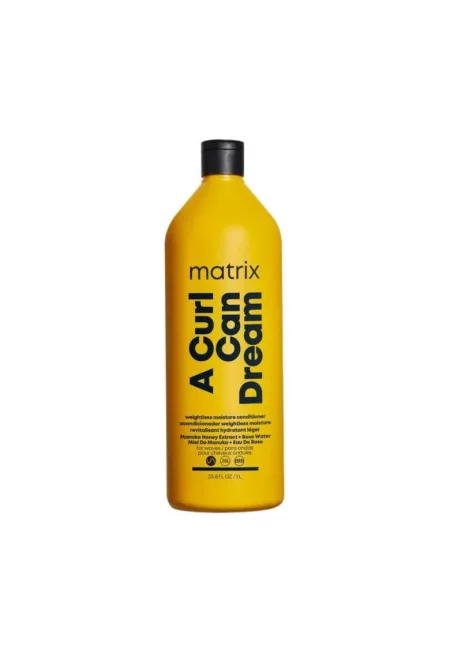 Балсам за къдрава коса  A Curl Can Dream - 1000 мл - с екстракт от мед манука и розова вода