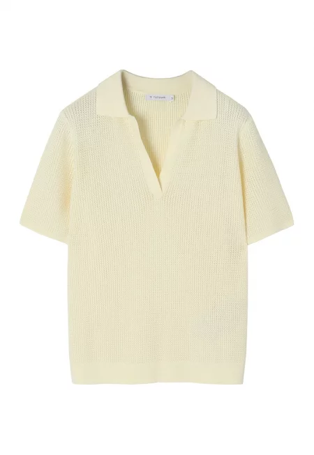 Блуза Sonar с коприна - Бежов