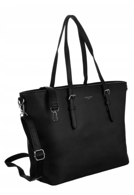 Чанта CM6273 BLACK Tote Екологична кожа