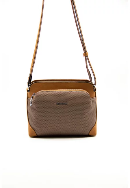 Чанта crossbody с джобове с цип