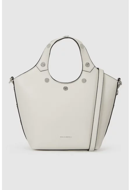 Чанта от еко кожа с лого