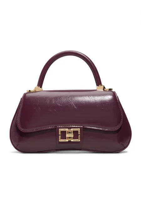 Чанта през рамо Catrine с отдеяща се презрамка с верижка