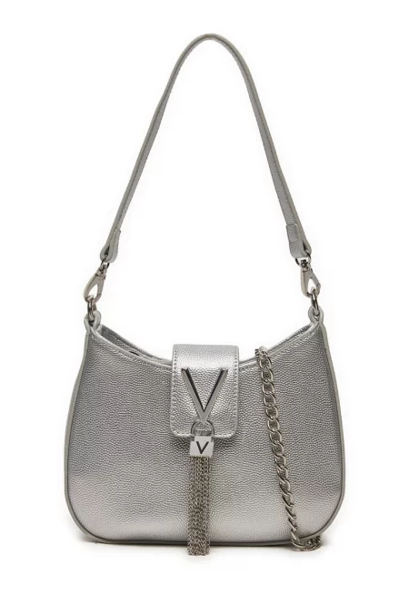 Дамска чанта  VBS1R417G - Екокожа - Сребрист