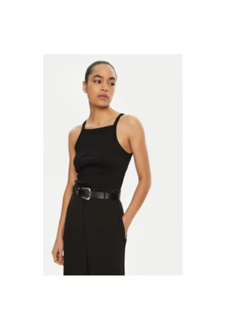 Дамска тениска -  305031679 - Органичен памук - Черна - Черен