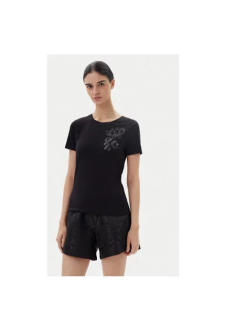 Дамска тениска  Emporio Armani - 7W000133 AF10373 - Памук - Черен