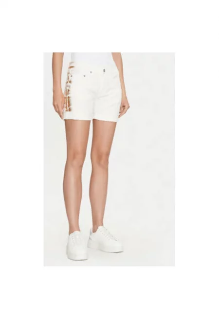 Дамски дънки -  304444814 - Памук - Бежов - Бежов