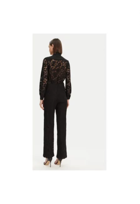 Дамски гащеризон  251-PIOU - Полиамид/Памук - Черен