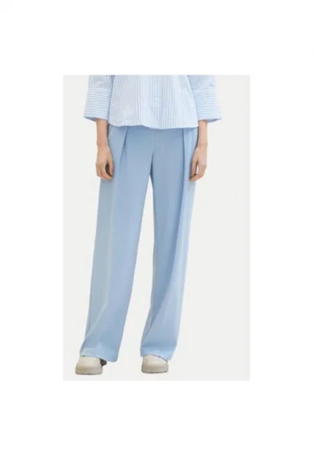 Дамски панталон -  303522629 - Полиестер/Вискоза - Син - Син