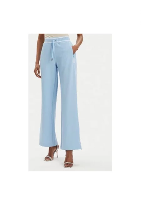 Дамски панталон -  303896416 - Полиестер - Син