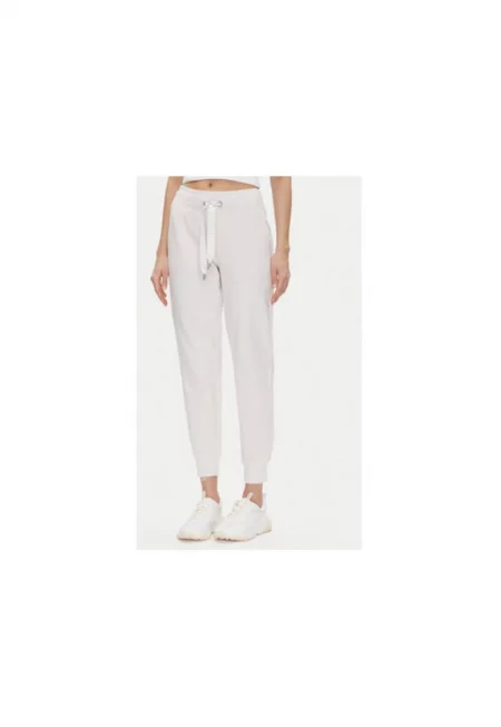 Дамски спортен панталон  DP5P3496 - памук/еластан - бежов - Бежов