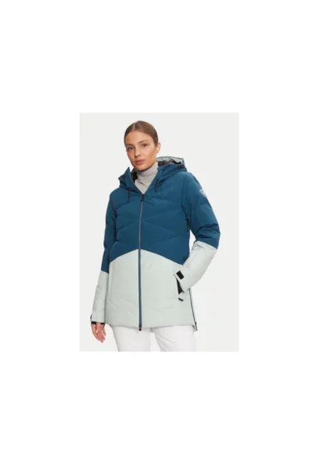 Дамско ски яке -  304735325 - Рециклиран полиестер - Син - Син