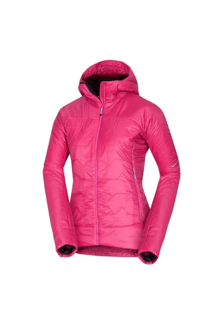 Дамско яке с подплата Primaloft® MAKAILA - Черешово розов
