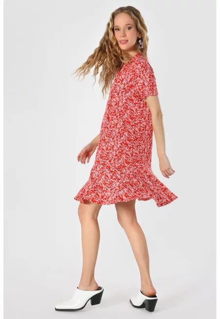 Флорална рокля