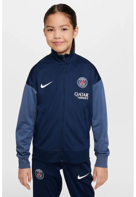 Футболен екип с лого - Ултрамарин синьо/Прашно синьо