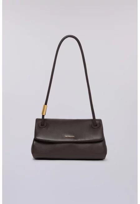 Кожена чанта с лого